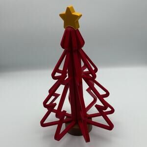 Modern Open Christmas Tree with Star for tabletop